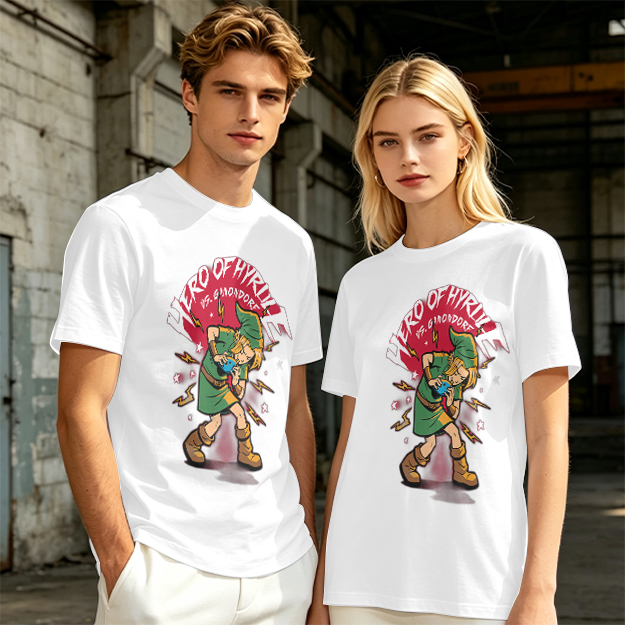 Hero of Hyrule vs Ganondorf Graphic T-Shirt