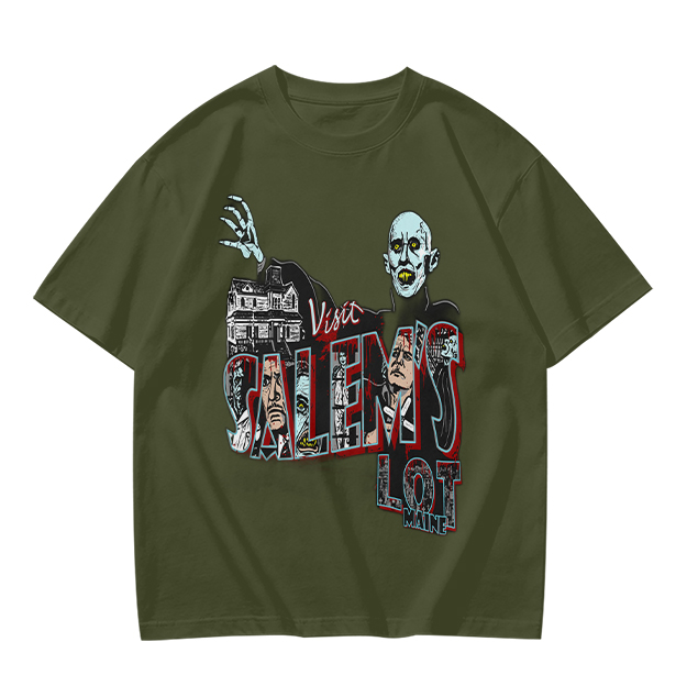 Visit Salem's Lot Horror Graphic T-Shirt