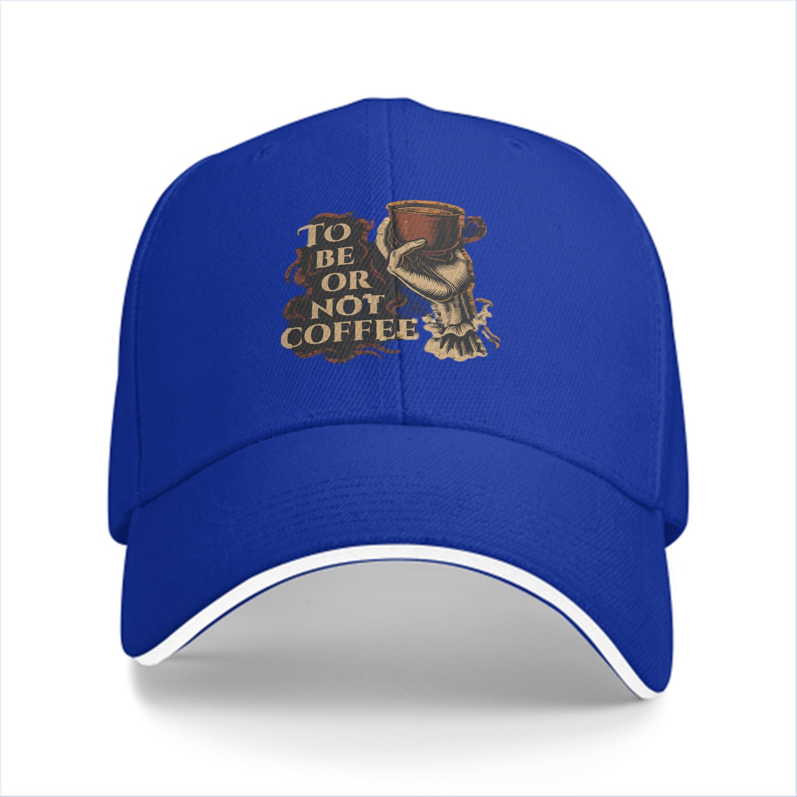 To Be Or Not Coffee Black Baseball Cap