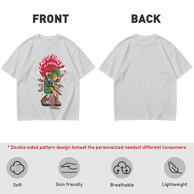 Hero of Hyrule vs Ganondorf Graphic T-Shirt