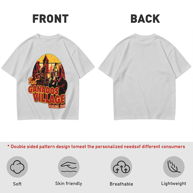Visit Ganados Village Resident Evil Themed Graphic T-Shirt