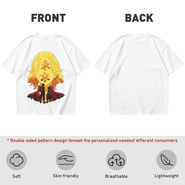 Tokyo Revengers Anime Graphic T-Shirt Design