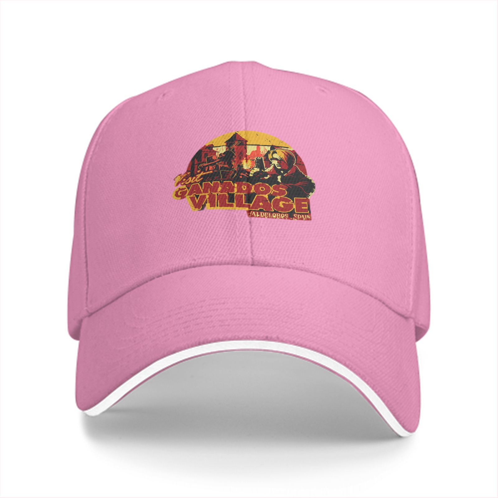 Visit Ganados Village Black Baseball Cap