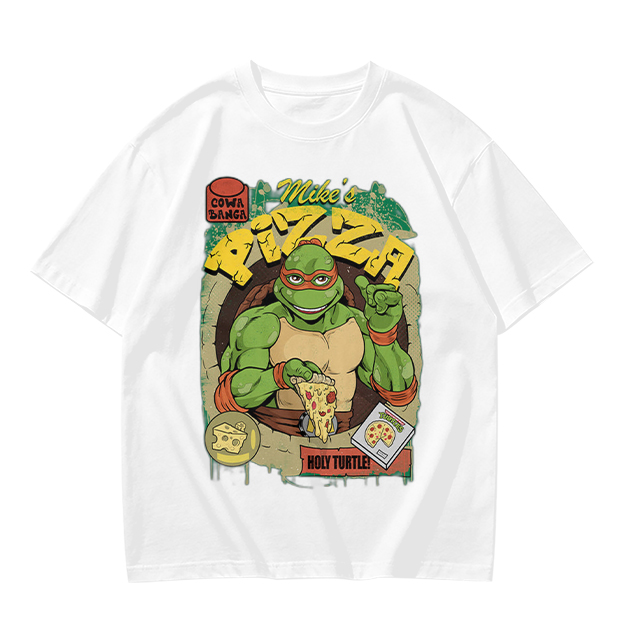Teenage Mutant Ninja Turtle Mike's Pizza Graphic T-Shirt