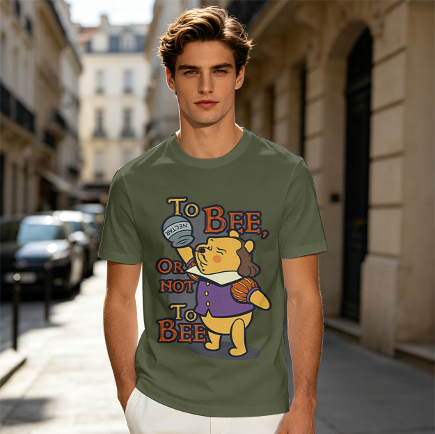 Winnie the Pooh Shakespeare 'To Bee Or Not To Bee' Graphic T-Shirt