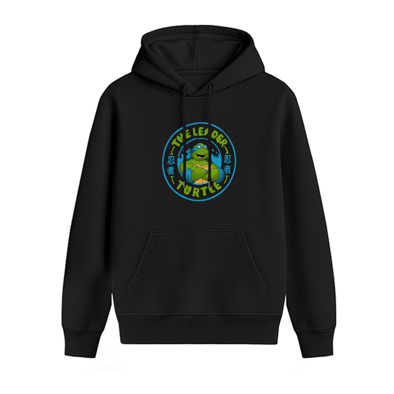 Teenage Mutant Ninja Turtles Leader Graphic Black Hoodie