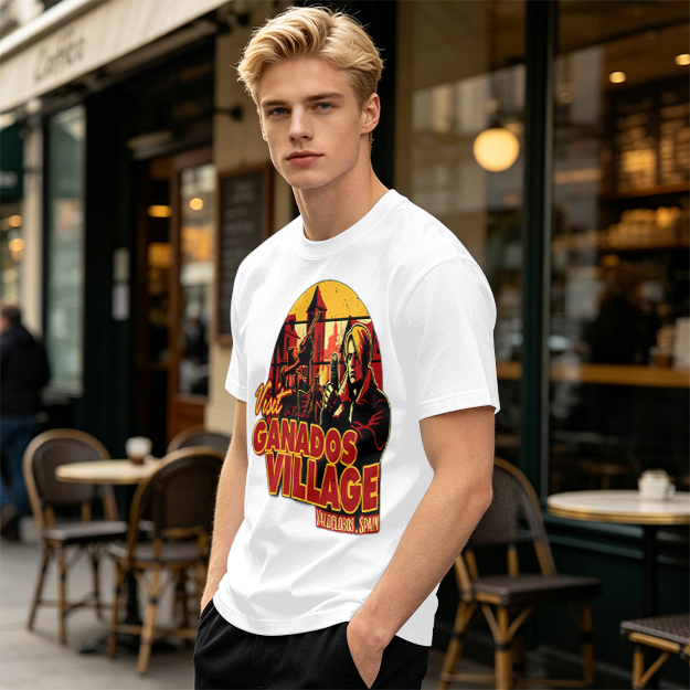 Visit Ganados Village Resident Evil Themed Graphic T-Shirt