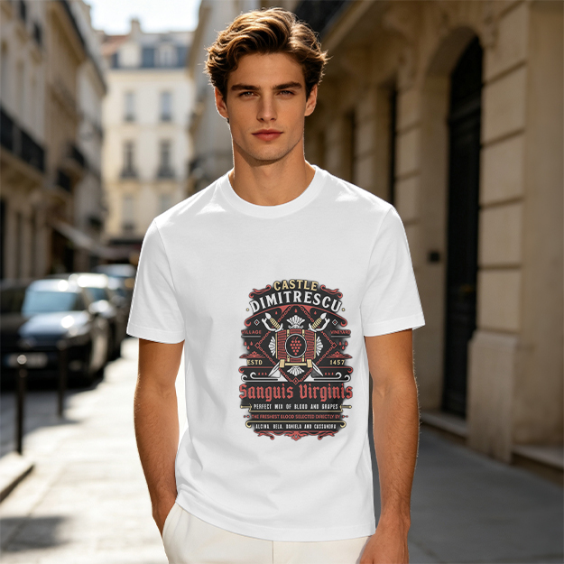 Castle Dimitrescu Sanguis Virginis Graphic T-Shirt