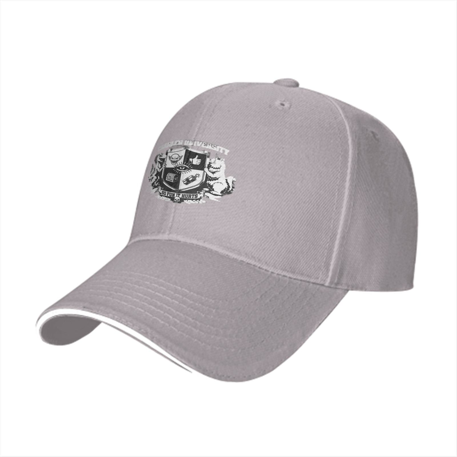 Crawler University So Fun It Hurts Graphic Baseball Cap