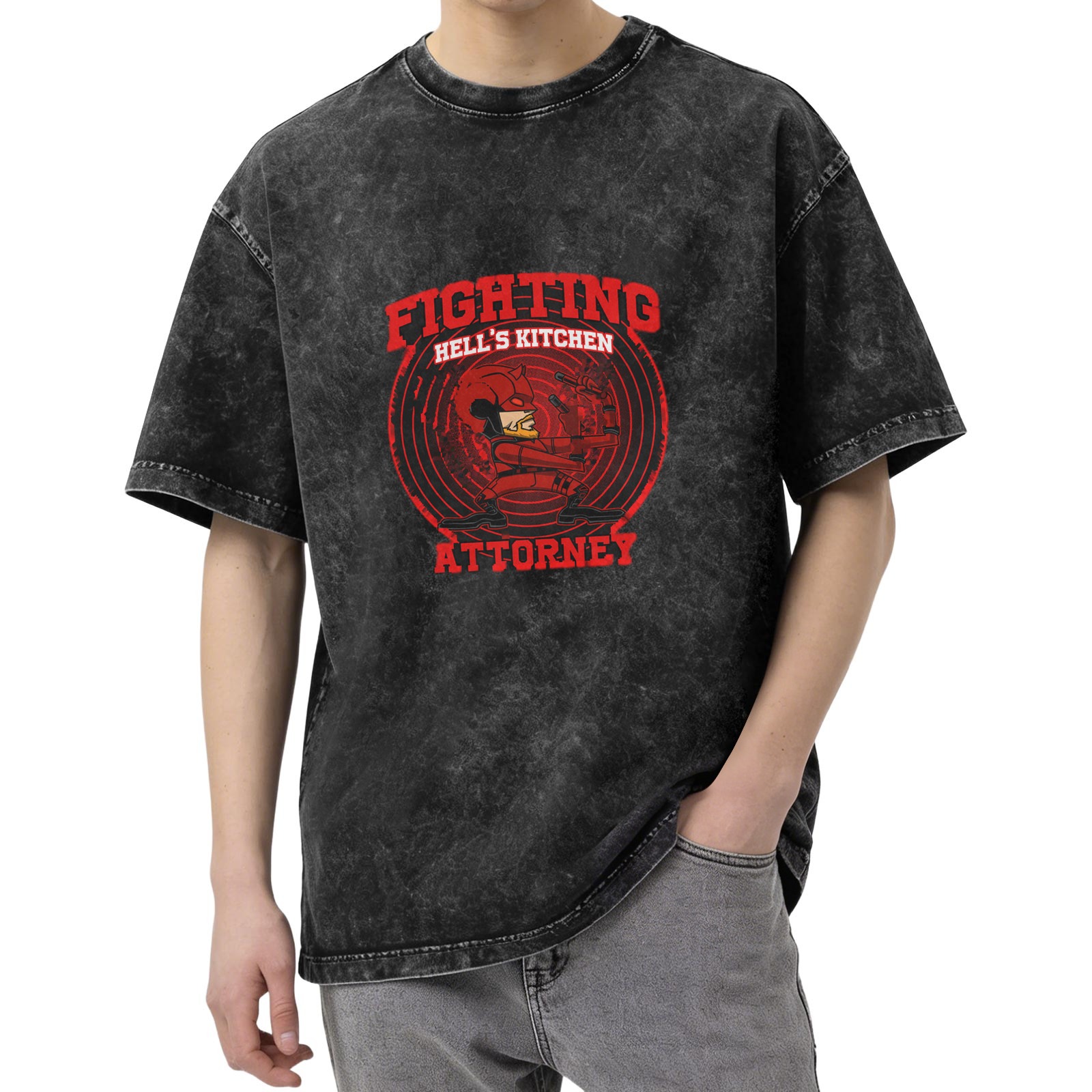 Fighting Hell's Kitchen Attorney Graphic Vintage T-Shirt