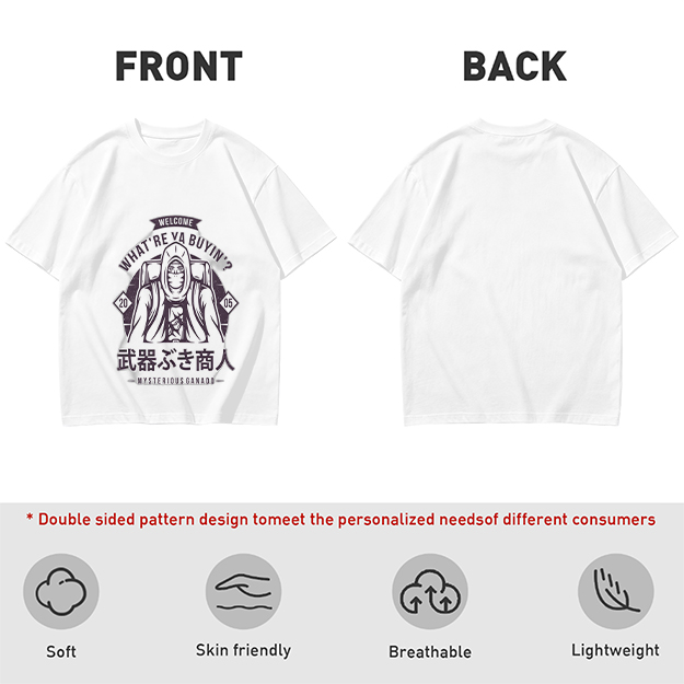 Mysterious Merchant Graphic Olive T-Shirt