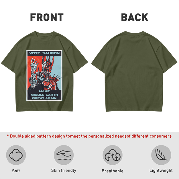 Vote Sauron Make Middle-earth Great Again Graphic T-Shirt