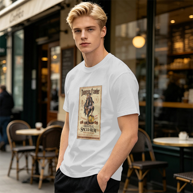 Dungeon Crawler Original Spiced Rum Graphic T-Shirt