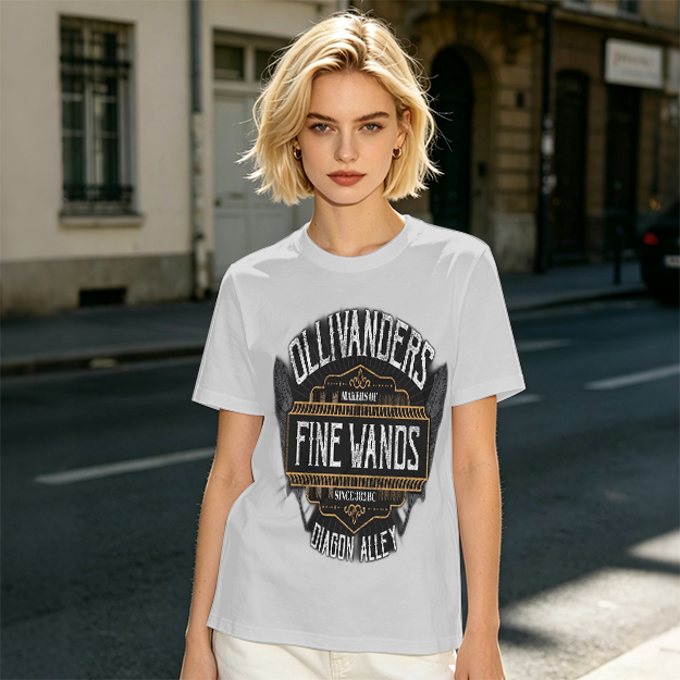 Ollivanders Fine Wands Diagon Alley Themed T-Shirt