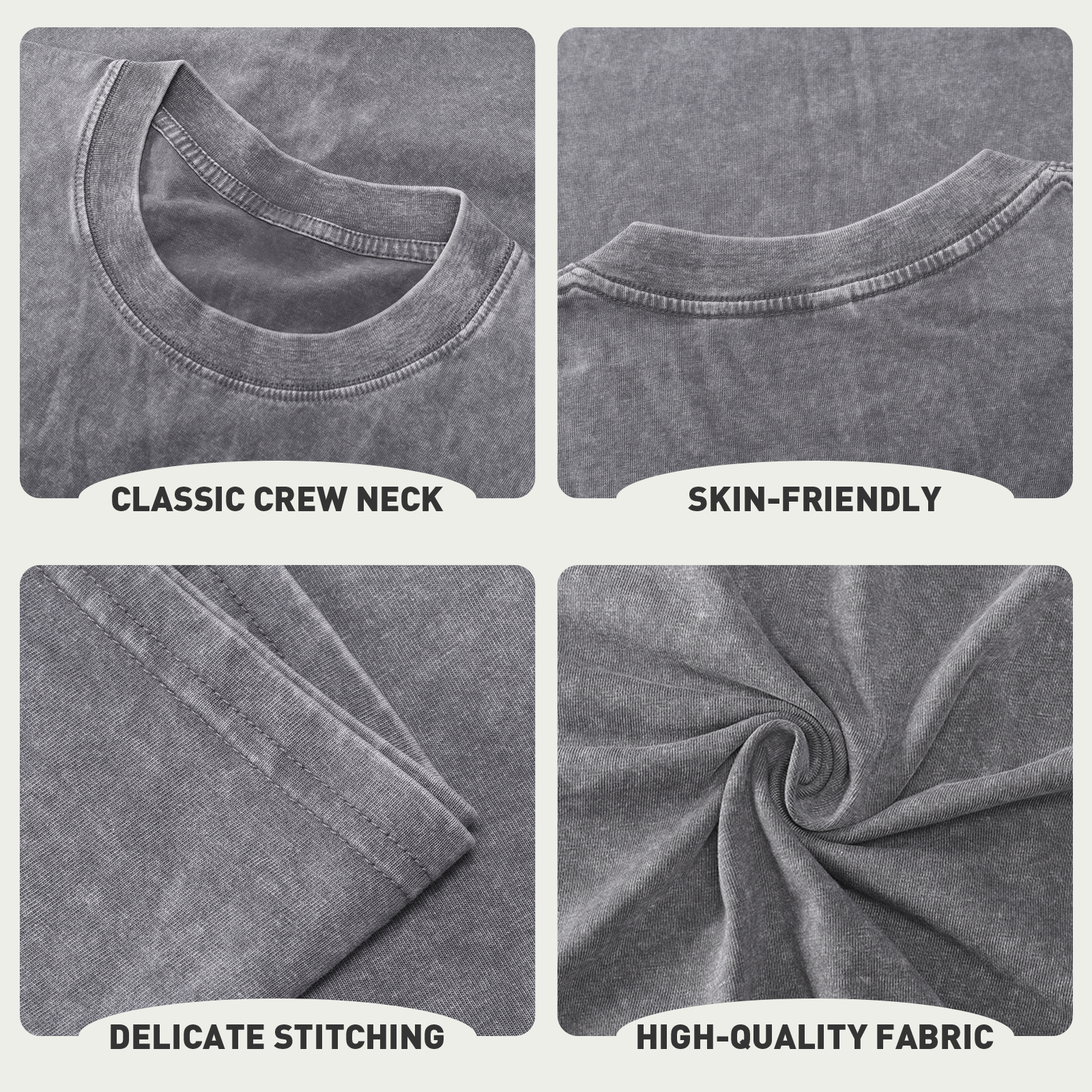 Oversized Dark Wash T-Shirt With Master Chief 117 Graphic