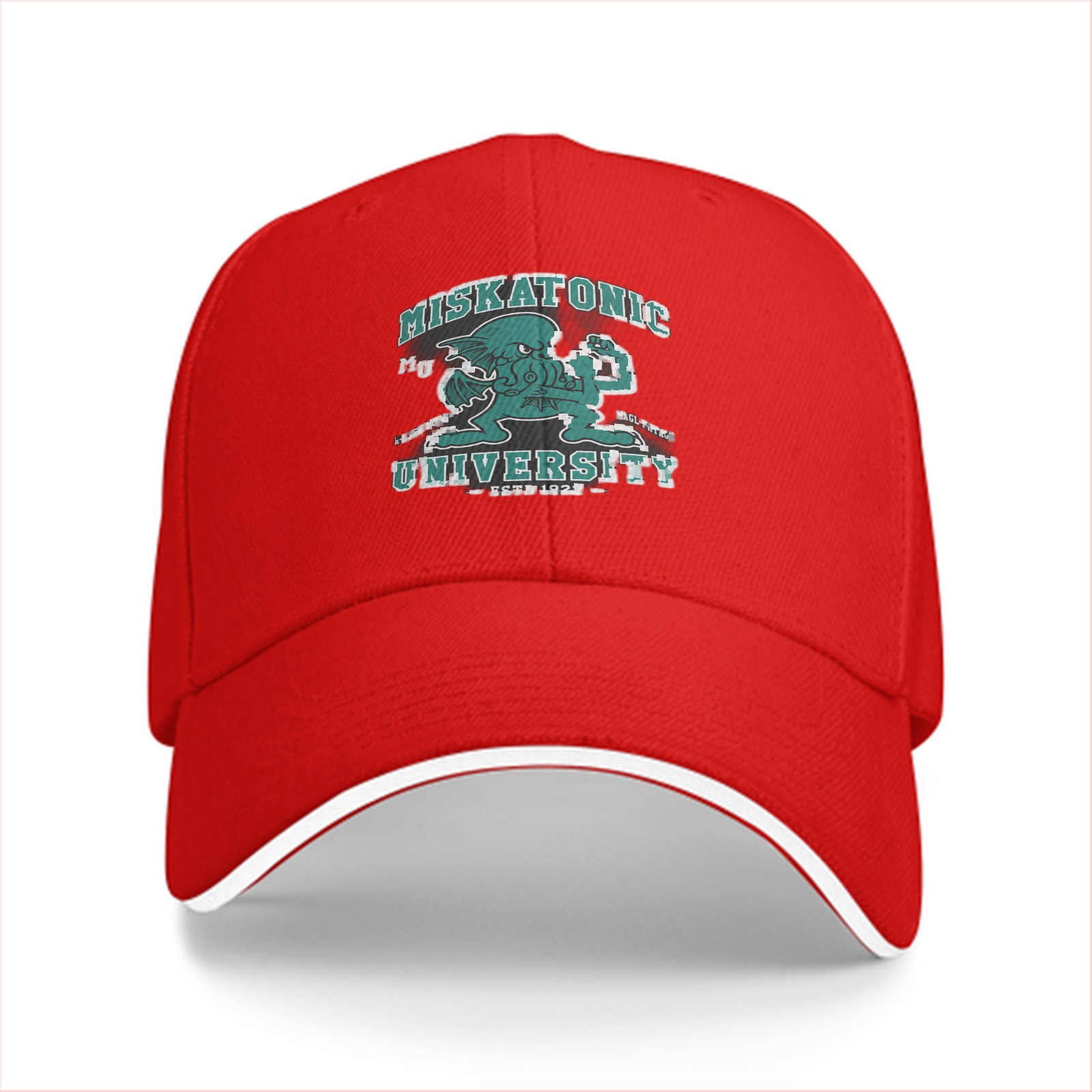 Miskatonic University Cthulhu Graphic Black Baseball Cap