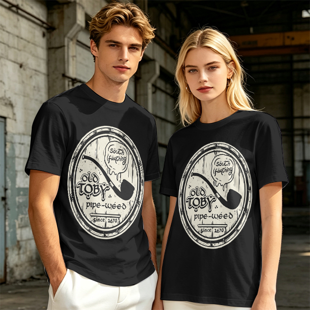 Old Toby Pipe Weed South Farthing Graphic Tee