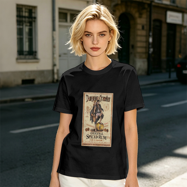 Dungeon Crawler Original Spiced Rum Graphic T-Shirt