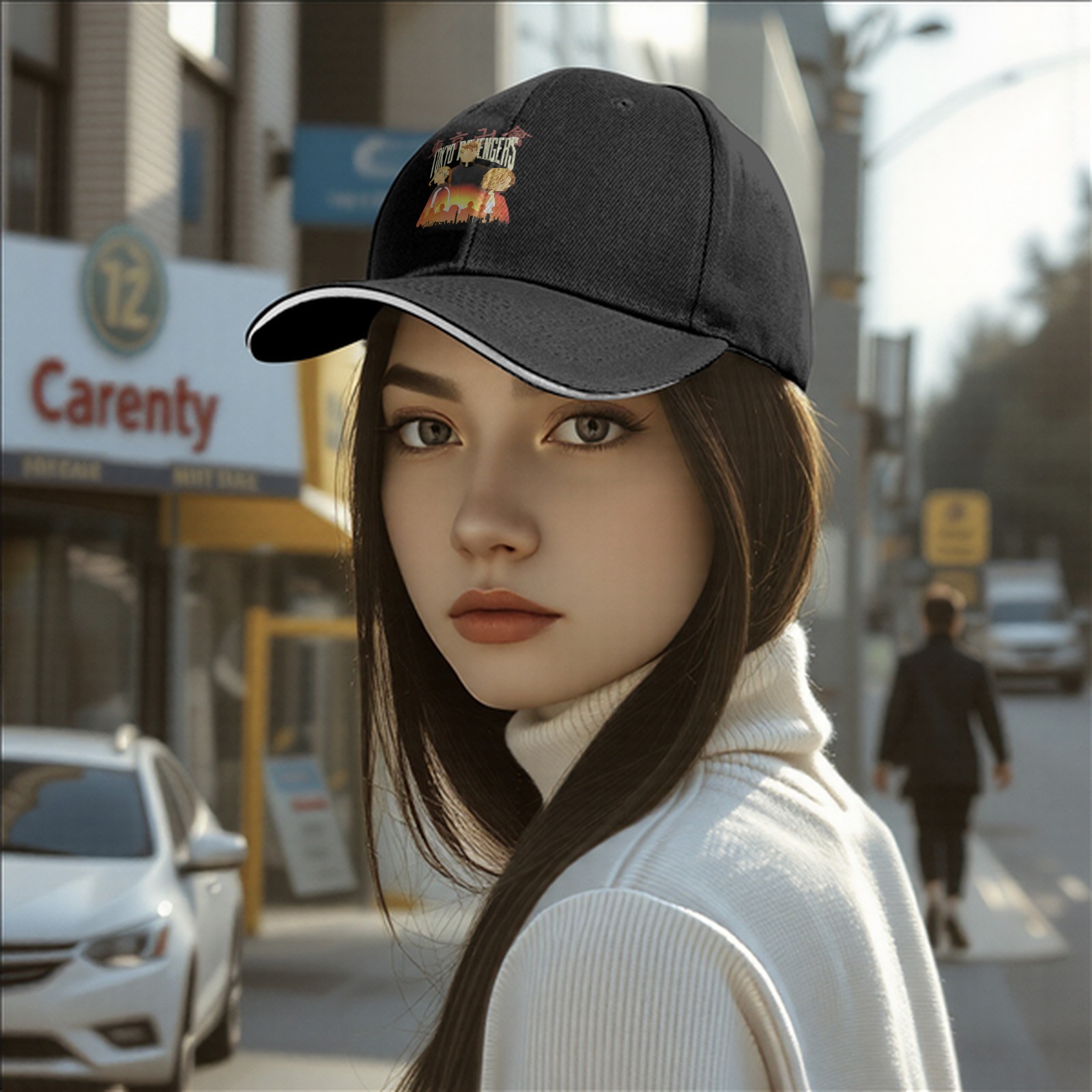 Tokyo Revengers Anime Graphic Black Baseball Cap