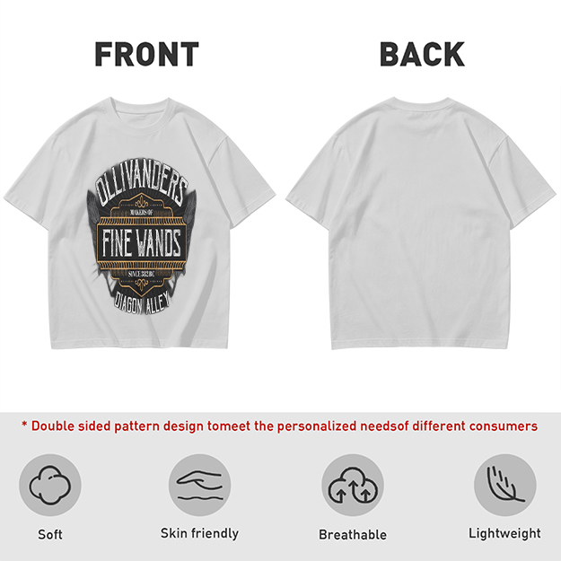Ollivanders Fine Wands Diagon Alley Themed T-Shirt