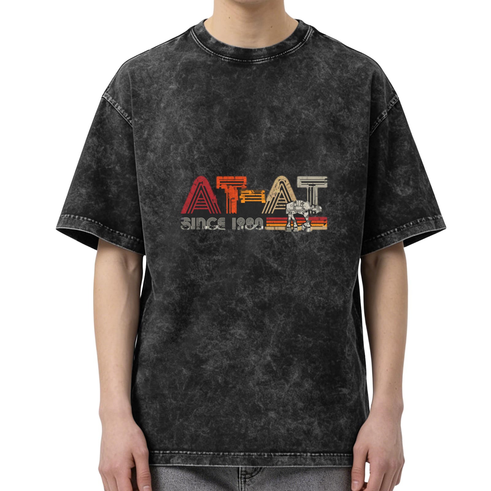 Star Wars AT-AT Since 1980 Vintage Wash Graphic T-Shirt