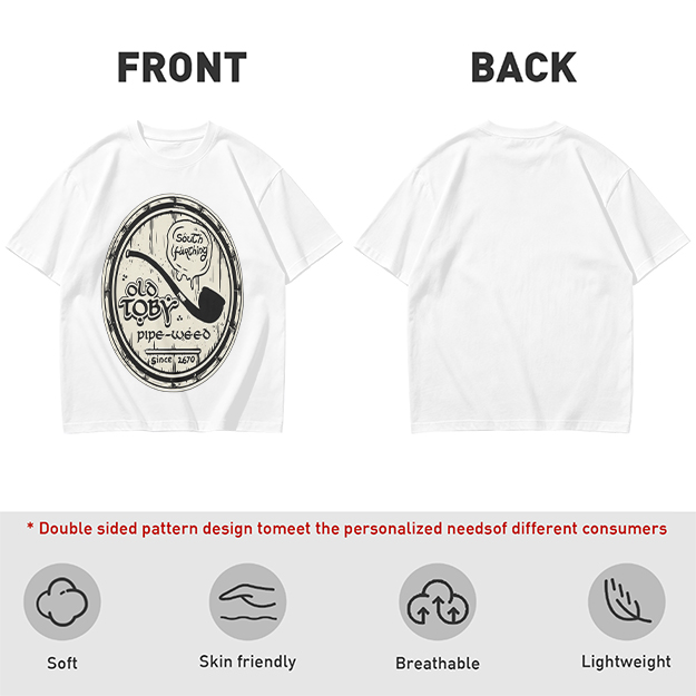Old Toby Pipe Weed South Farthing Graphic Tee