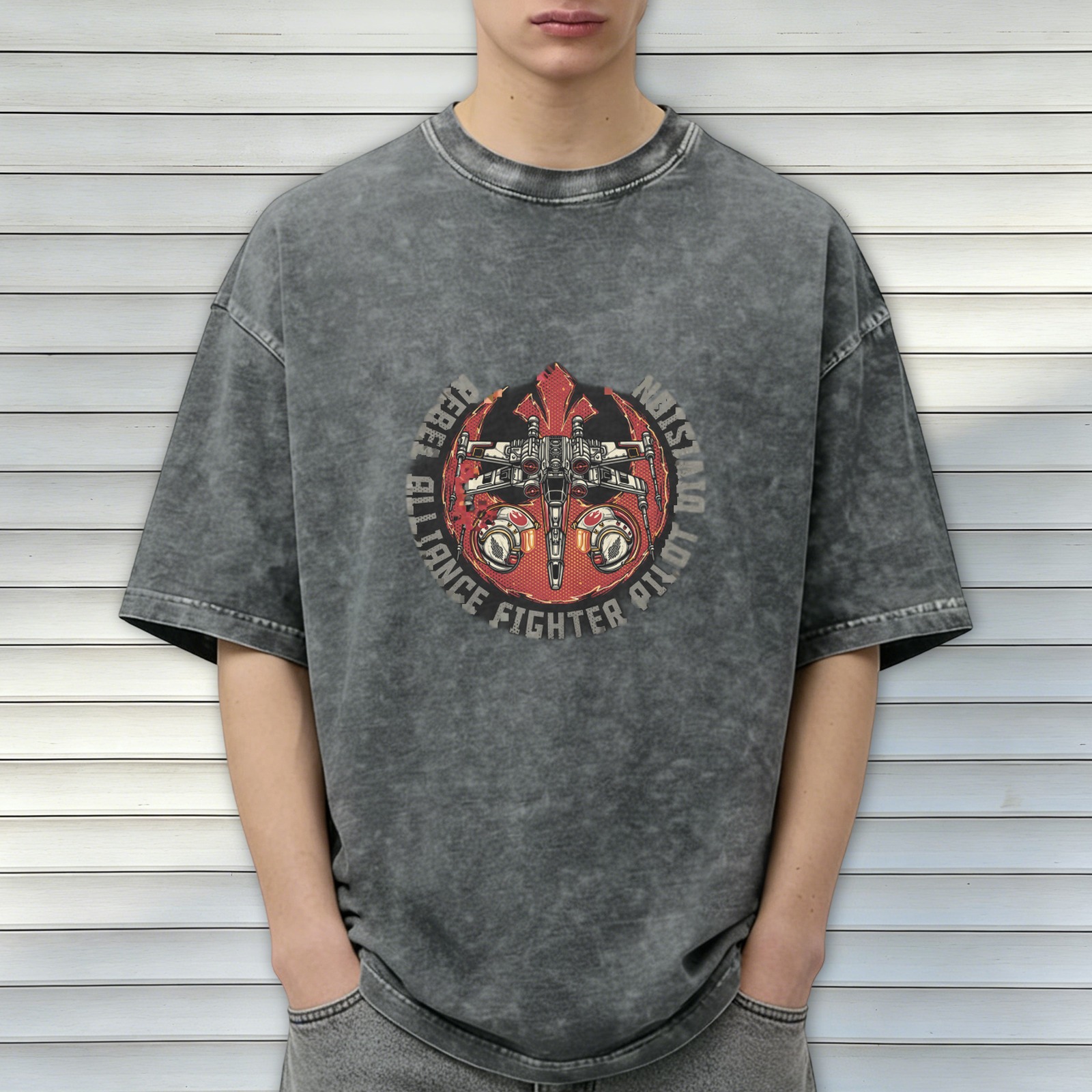 Rebel Alliance Fighter Pilot X-Wing Graphic T-Shirt