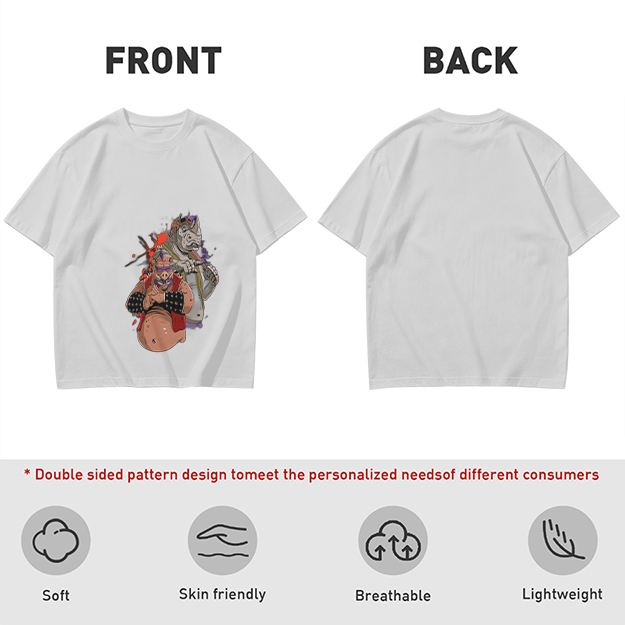 Olive Green T-Shirt with Bebop and Rocksteady Graphic Print