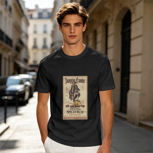 Dungeon Crawler Original Spiced Rum Graphic T-Shirt