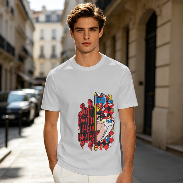 Alice in Wonderland Off With Their Heads Graphic T-Shirt