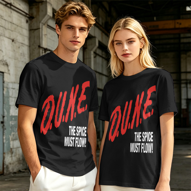 Olive Dune The Spice Must Flow Graphic T-Shirt