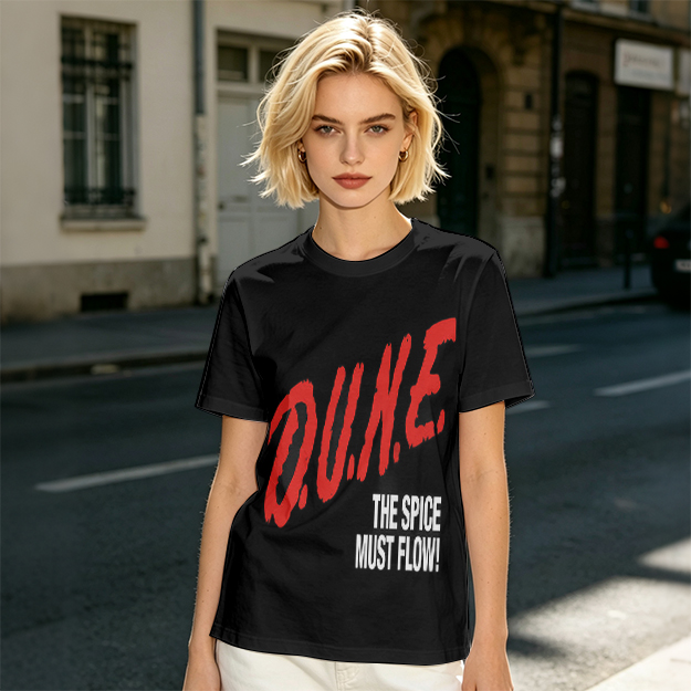 Olive Dune The Spice Must Flow Graphic T-Shirt