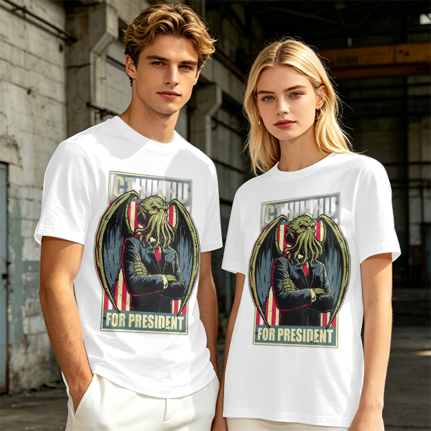 Cthulhu For President Graphic Tee