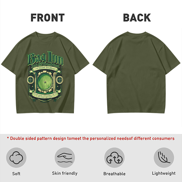 Bag Inn Bed and Breakfast Second Breakfast Themed T-Shirt