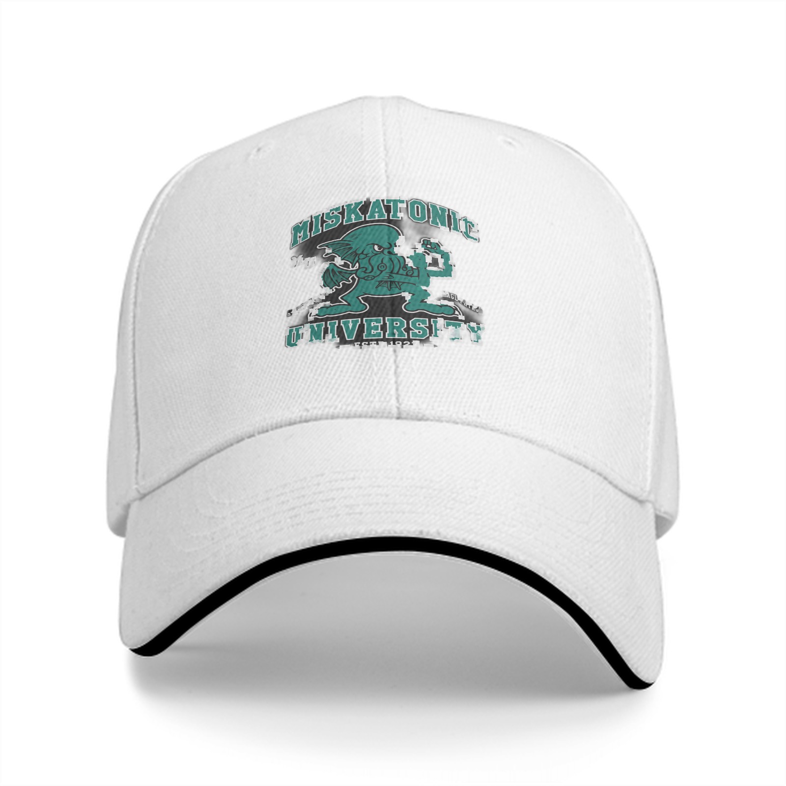 Miskatonic University Cthulhu Graphic Black Baseball Cap