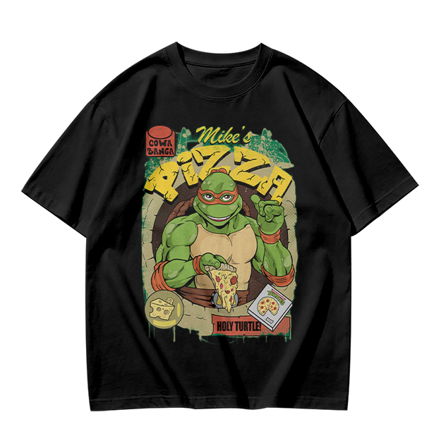 Teenage Mutant Ninja Turtle Mike's Pizza Graphic T-Shirt
