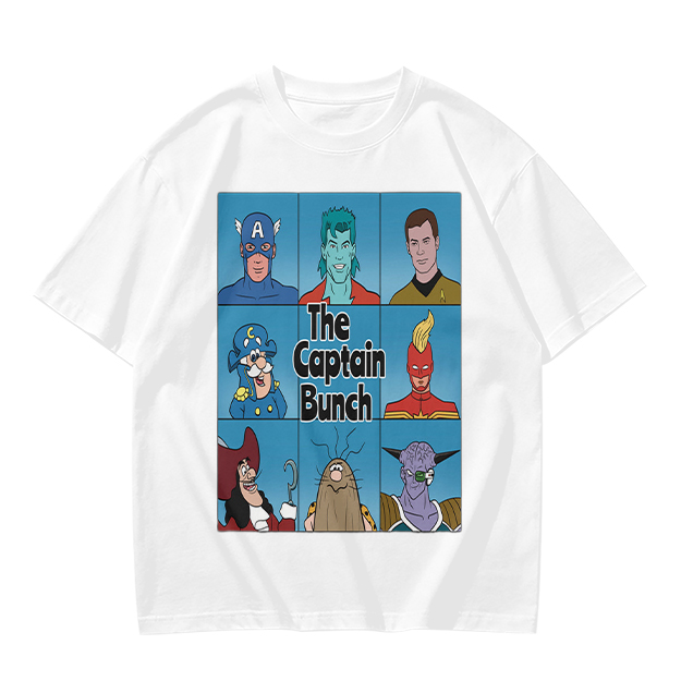 Olive T-Shirt Featuring The Captain Bunch Mashup Artwork
