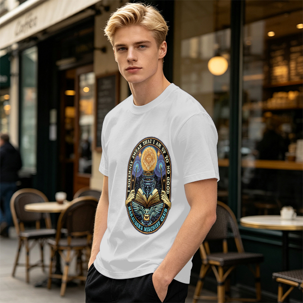 Marauder's Mischief Club Wizard Graphic Olive T-Shirt