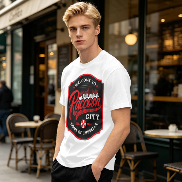 Welcome to Raccoon City Home of Umbrella T-Shirt