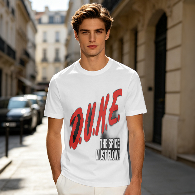 Olive Dune The Spice Must Flow Graphic T-Shirt