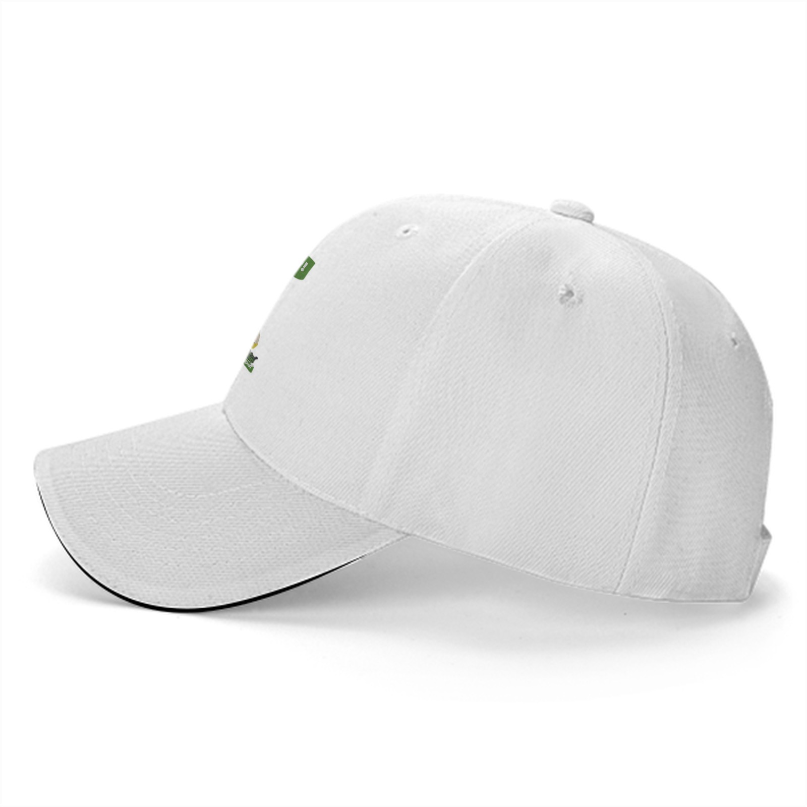 Black Baseball Cap With April O'Neil Turtle Power Graphic