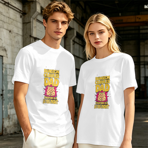 Dungeon Crawler Dad Everyday Is A Boss Fight T-Shirt
