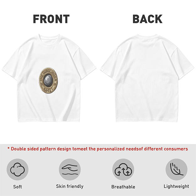 Olive T-Shirt With The Gunslinger Ka-Tet Emblem Print