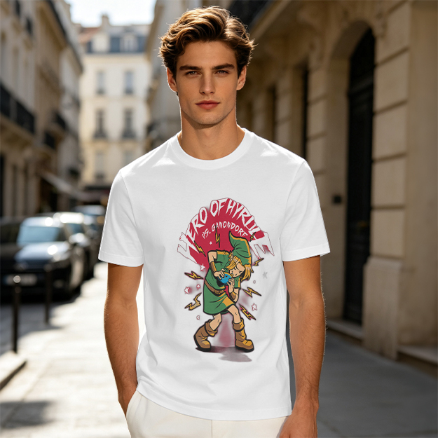 Hero of Hyrule vs Ganondorf Graphic T-Shirt