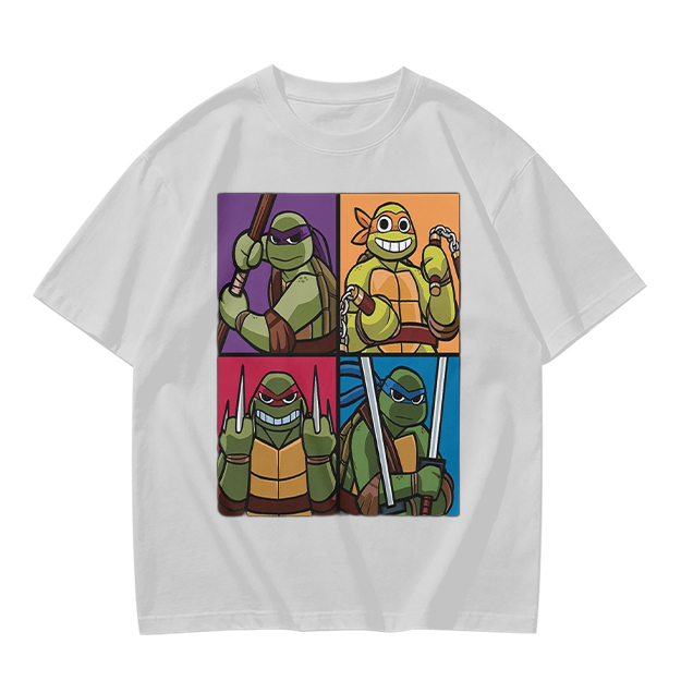 Teenage Mutant Ninja Turtles Group Graphic T-Shirt