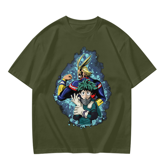 My Hero Academia All Might and Deku Graphic T-Shirt