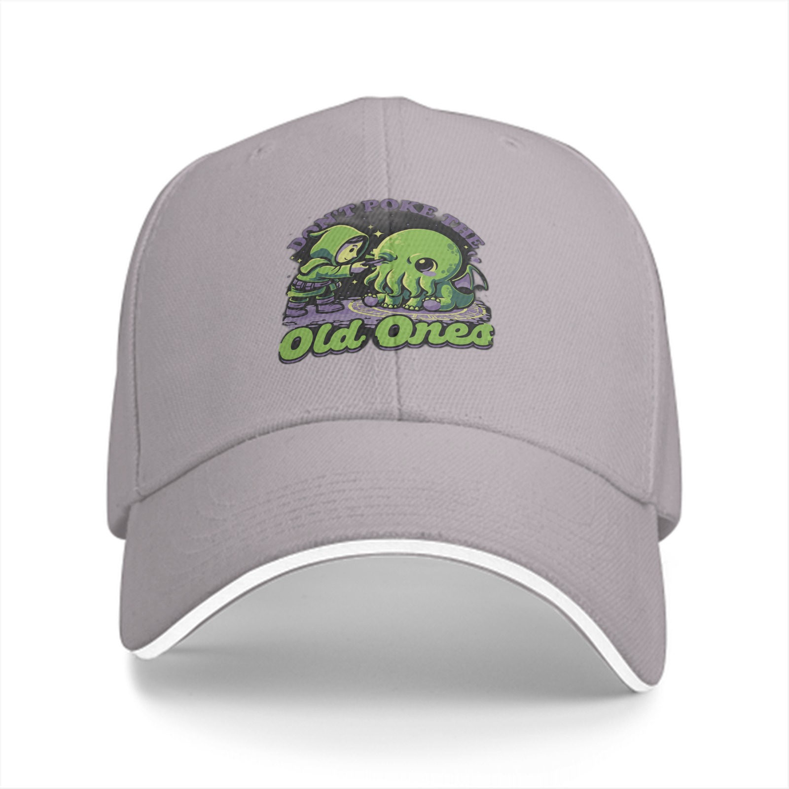 Don't Poke The Old Ones Cthulhu Graphic Baseball Cap