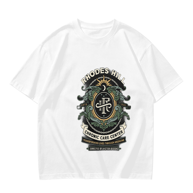 Rhodes Hill Chronic Care Center Crest Graphic T-Shirt