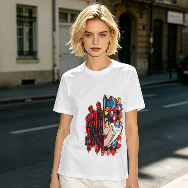 Alice in Wonderland Off With Their Heads Graphic T-Shirt