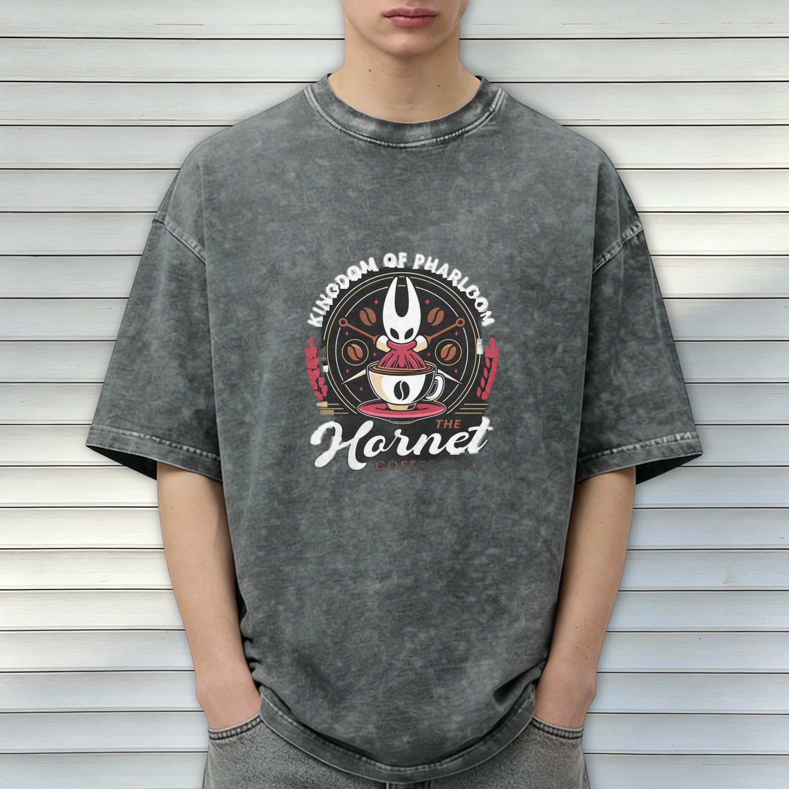 Hollow Knight The Hornet Kingdom of Pharloom Coffee T-Shirt